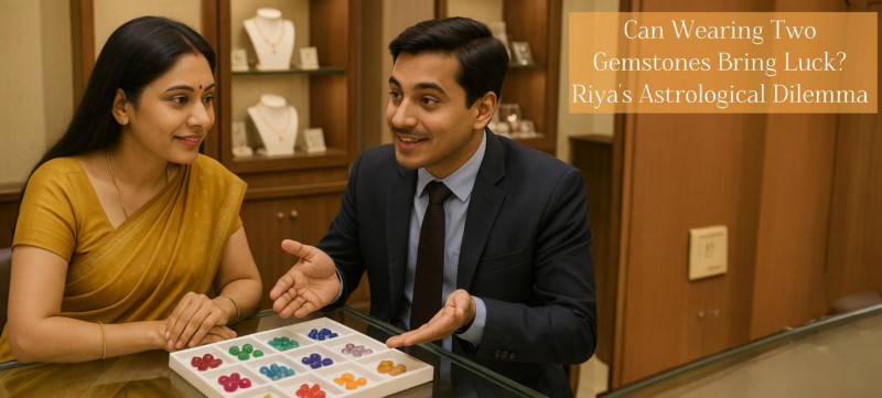 Can Wearing Two Gemstones Bring Luck? Riya's Astrological Dilemma: 