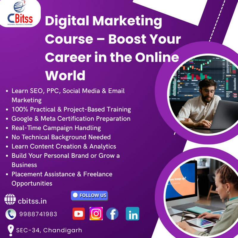 Master Digital Marketing at CBitss Chandigarh – Learn to Grow Online: 
