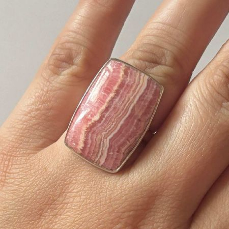 Rhodochrosite Rings: Embrace the Beauty and Healing Power of the Rose-Colored Gemstone: 