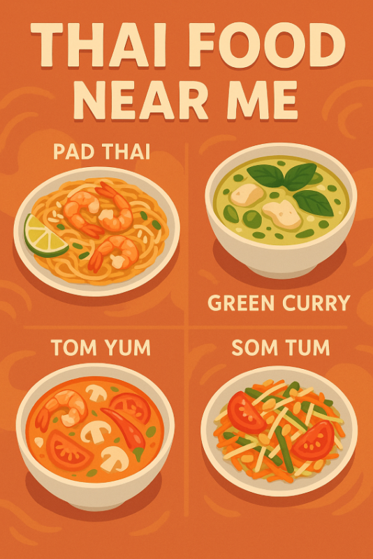 Explore Authentic Thai Food Near Me – A Flavorful Local Guide