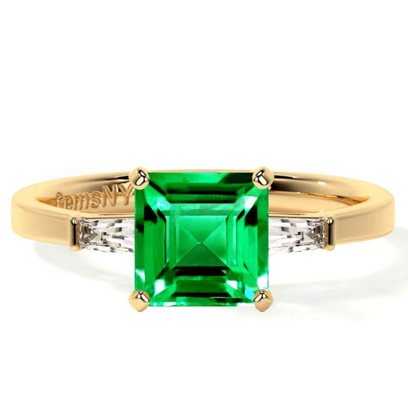 Shop Genuine Real Emerald Rings Only at GemsNY: 