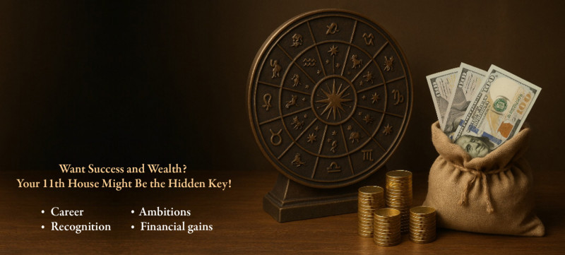 Want Success and Wealth? Your 11th House Might Be the Hidden Key!: 
