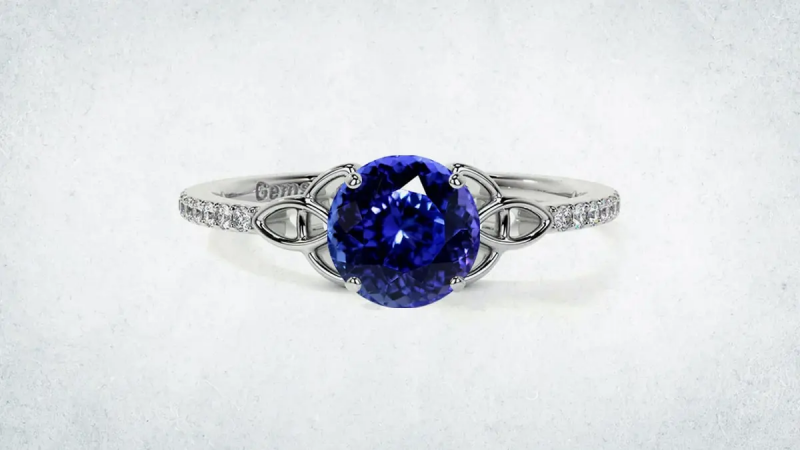Best Blue Tanzanite Engagement Rings -Buy Online: 
