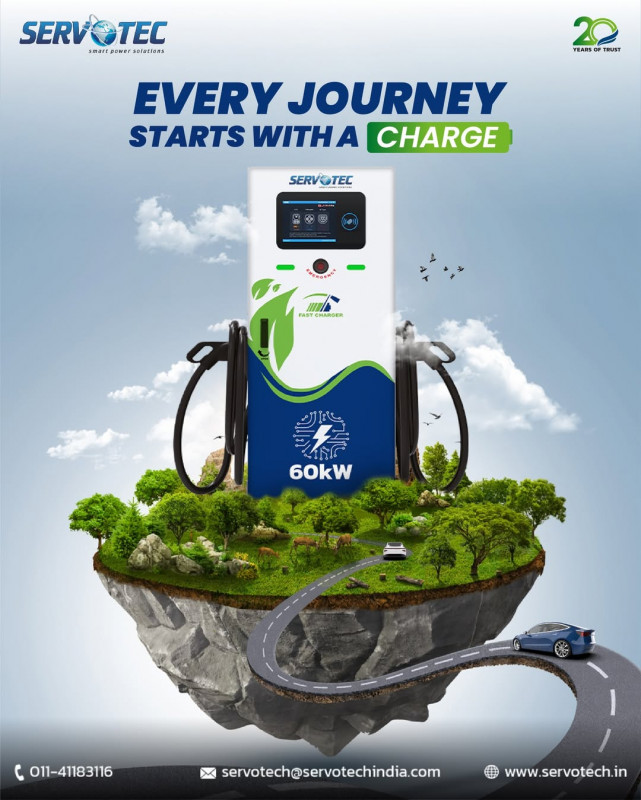 Servotech’s 60kW EV Charger: 