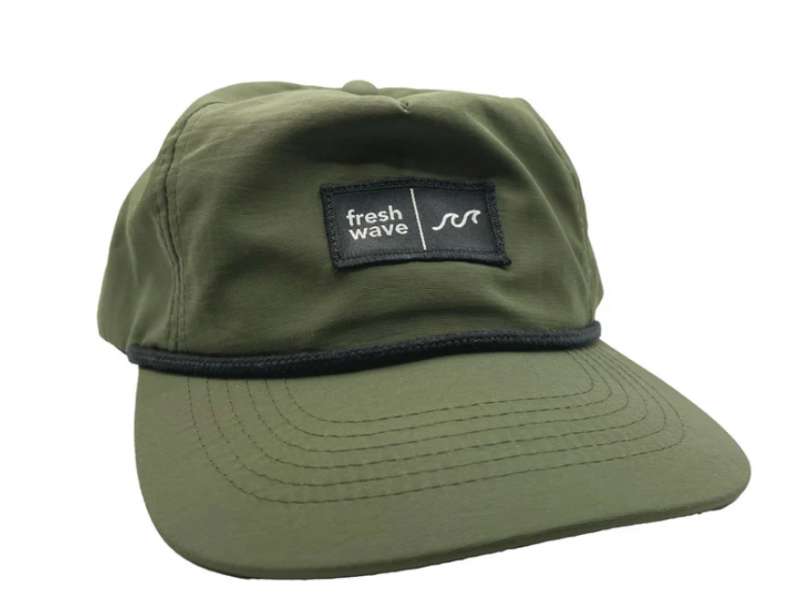 Wave Logo Patch Cap: 