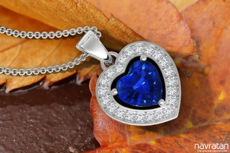 Blue Sapphire Pendants: Your Must-Have Statement Piece for This Season: 