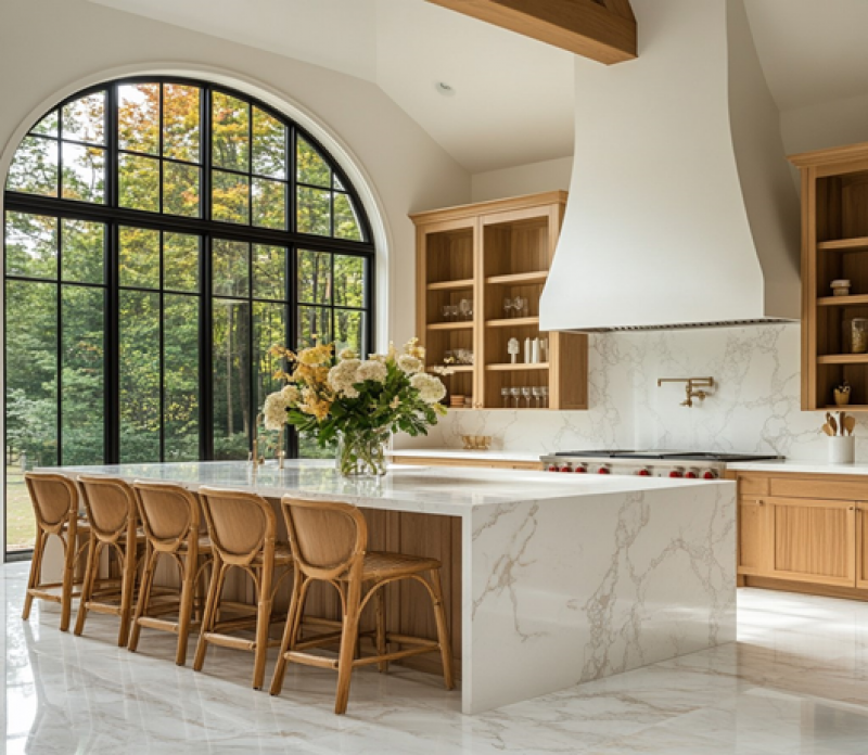 Brown Kitchen Cabinets Create a Rich Welcoming Space You Will Love: 
