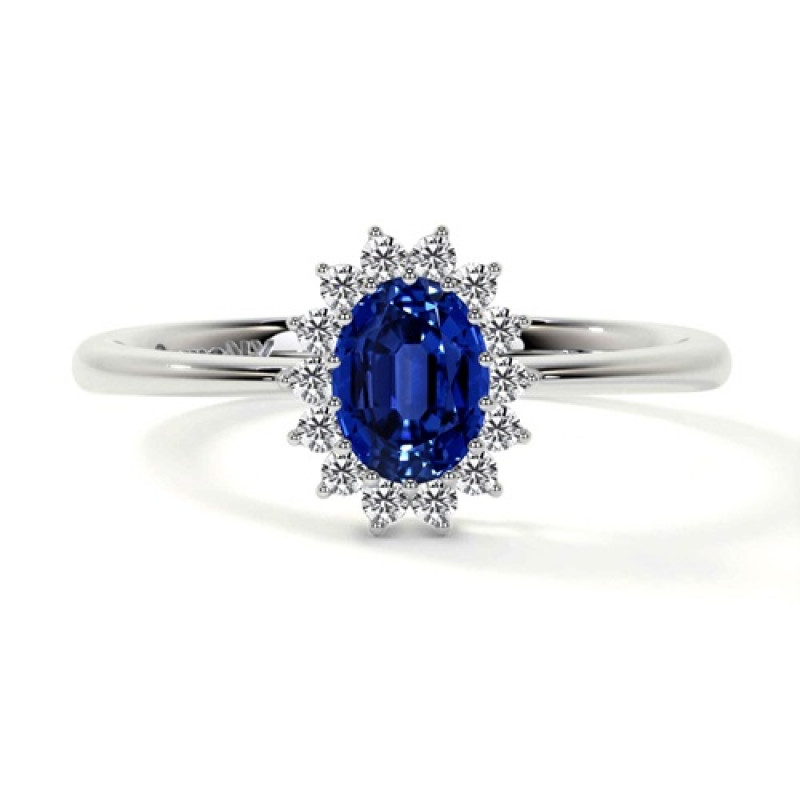 Exclusive Collection of Sapphire and Diamond Ring - GemsNY: 