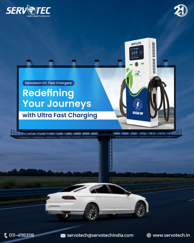 Servotech DC Fast Chargers: 