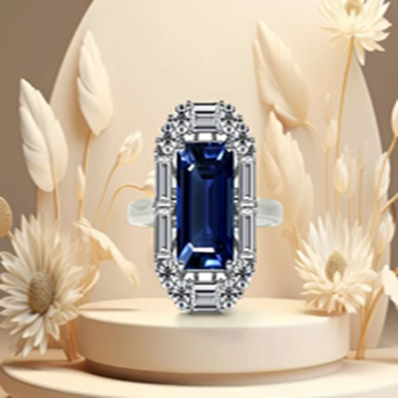 Emerald Cut Engagement Rings Online Store | GemsNY: 