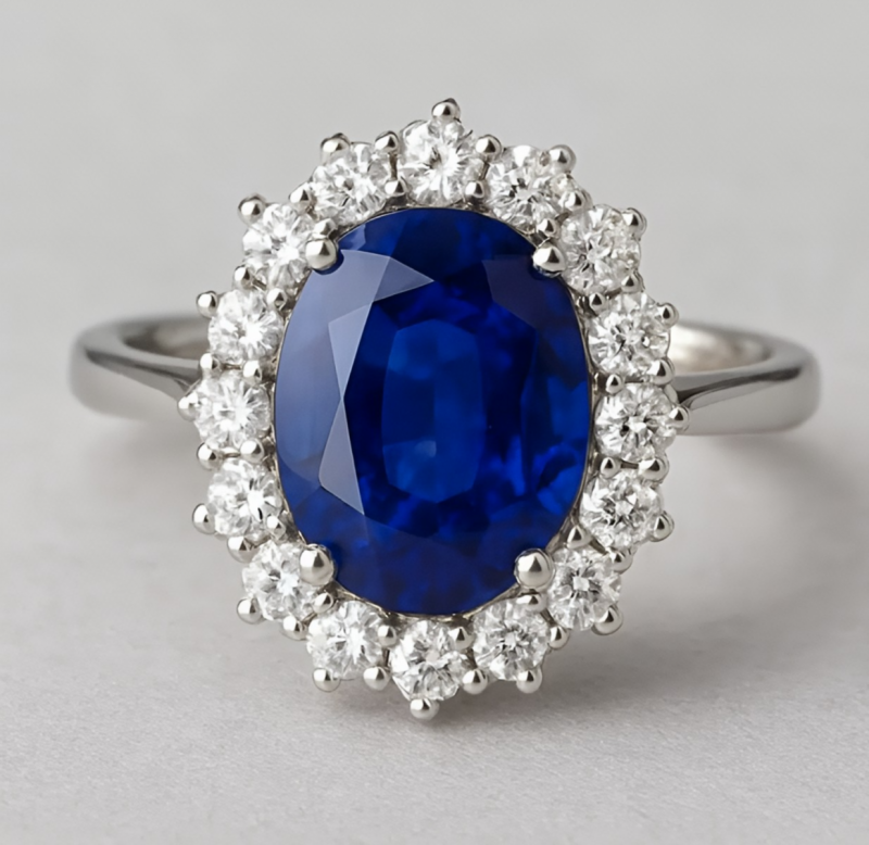 Pairing Blue Sapphire Accessories for Streetwear: 