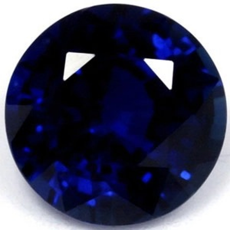 GIA Certified 1.41 cts Sapphire Round AAA Quality Best Sapphire Cost Deals: 