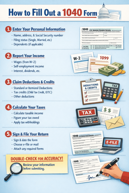 Don’t Let Taxes Confuse You: Master Your 1040 Form Today
