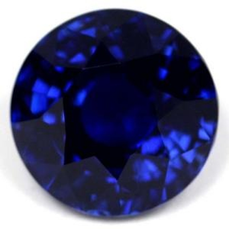 Sapphire Wholesale – GIA Untreated 7.20 Cts Intense Blue Sapphire Round AAAAA Quality | GemsNY: 