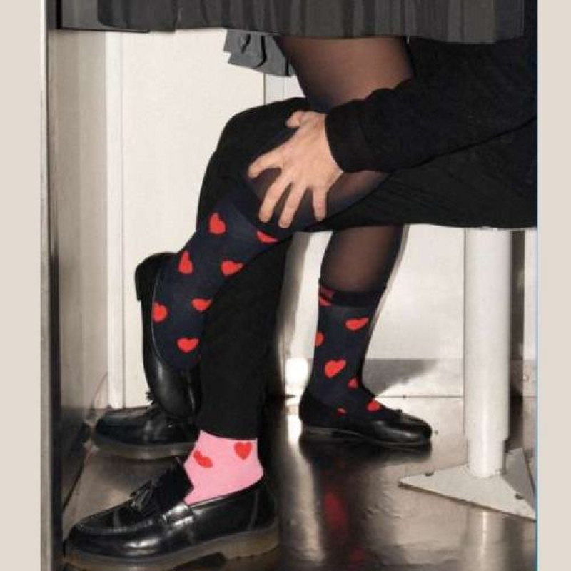 Love Theme Socks for Valentine’s Day Gifting: 