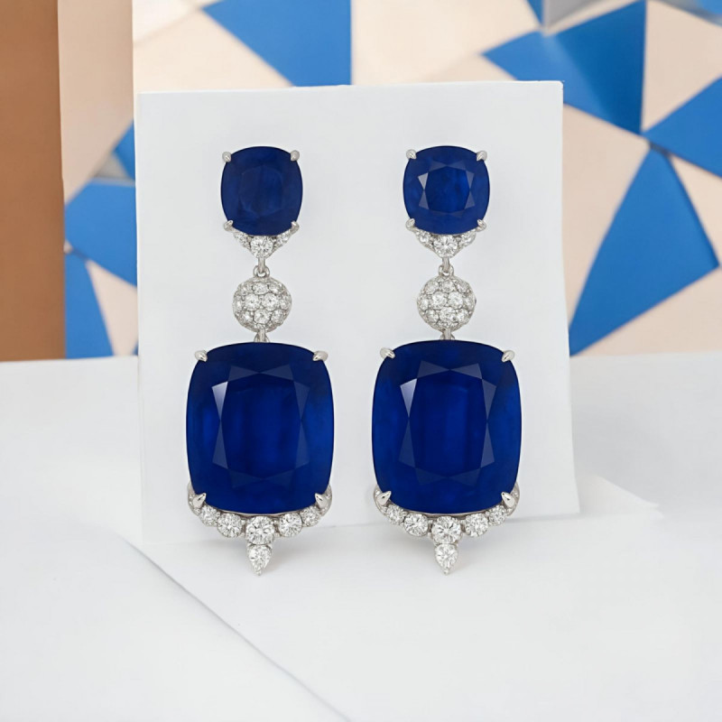 Gemstone Earrings for Women: Trendy Designs for Modern Style: 
