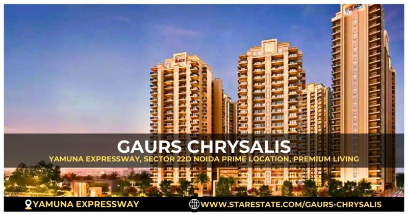 Gaurs Chrysalis Greater Noida – Premium Homes on Yamuna Expressway: 