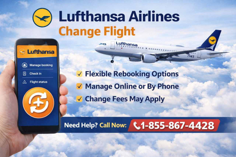 Lufthansa Airlines Change Flight: 