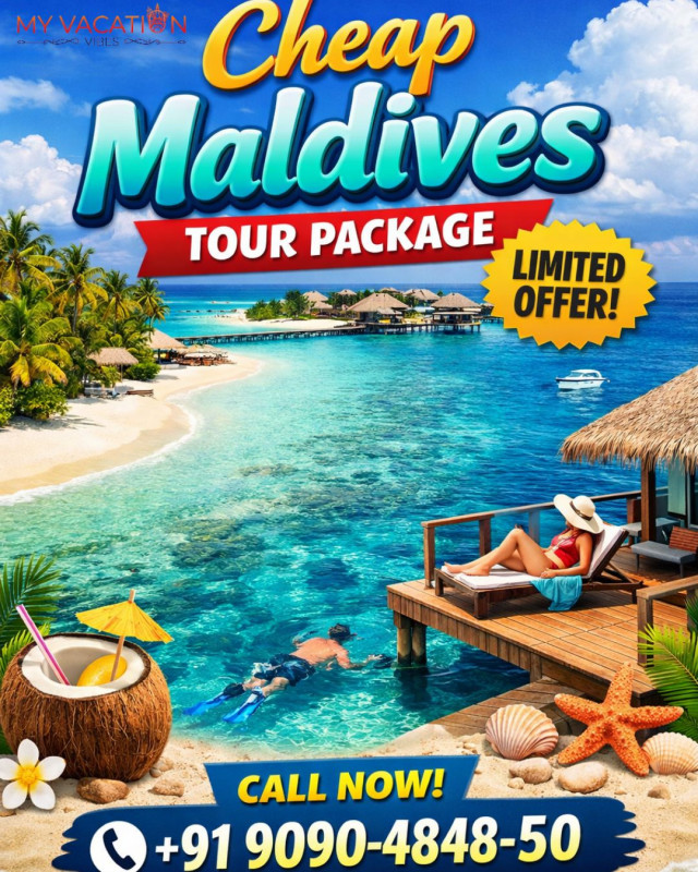 Cheap Maldives Tour Package Limited Offer Call +91 9090-4848-50: 