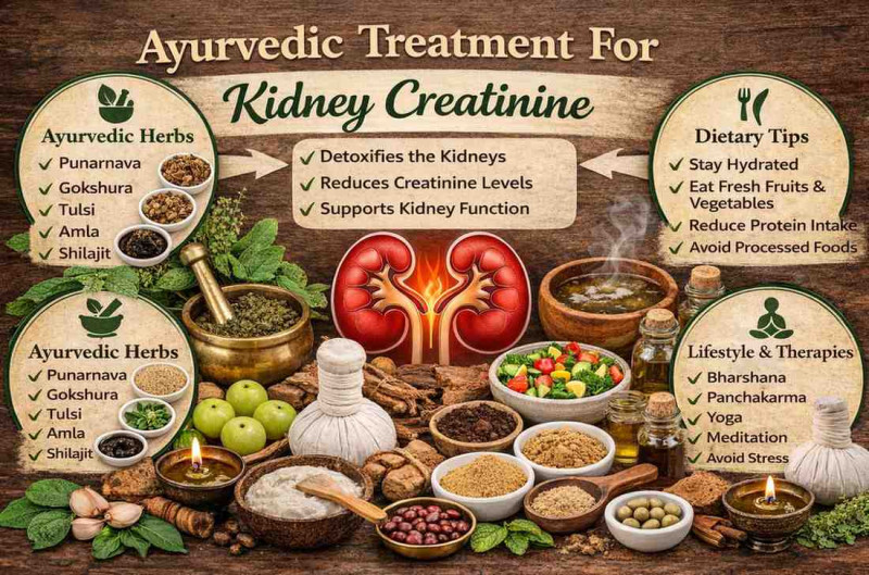 Ayurvedic Treatment For Kidney Creatinine: 