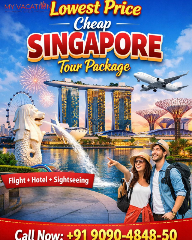 Lowest Price Cheap Singapore Tour Package Call +91 9090-4848-50: 