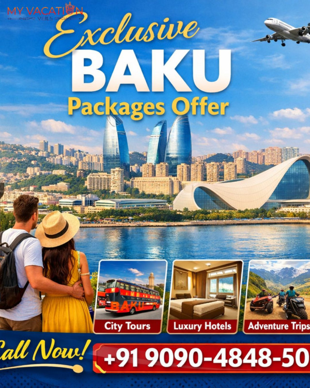 Exclusive Baku Packages Offer Call +91 9090-4848-50: 
