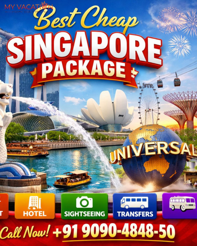 Best Cheap Singapore Package Call +91 9090-4848-50: 