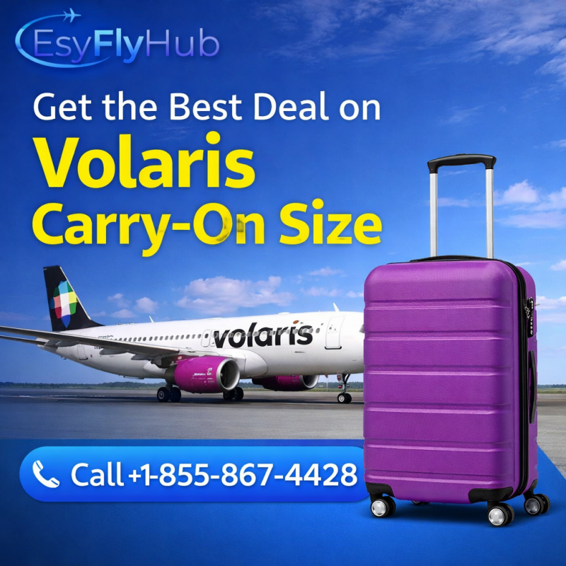 Call +1-855-867-4428 Get the Best Deal on Volaris Carry-On Size: 
