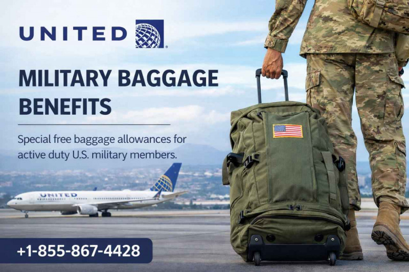 United Military Baggage Benefits: 