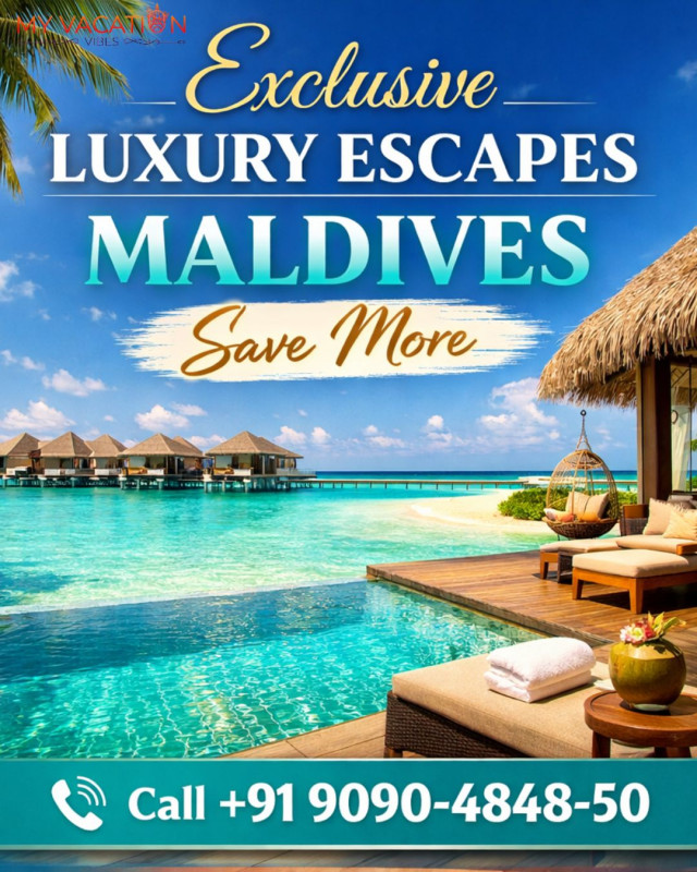 Exclusive Luxury Escapes Maldives Save More Call +91 9090-4848-50: 
