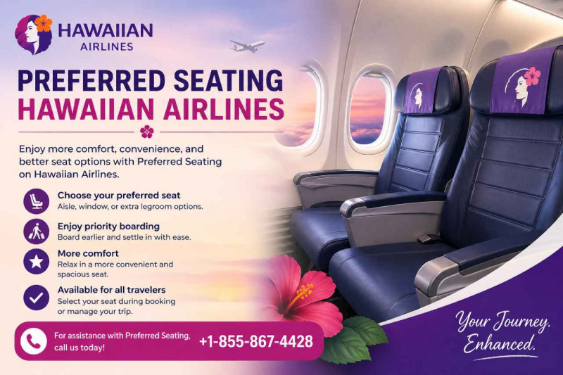 Preferred Seating Hawaiian Airlines: 