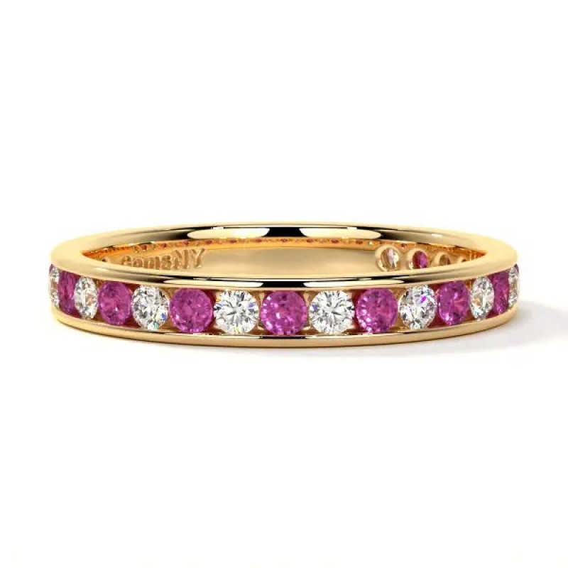 Premium 0.91cttw Eternity Bridal Ring wedding ring for women: 