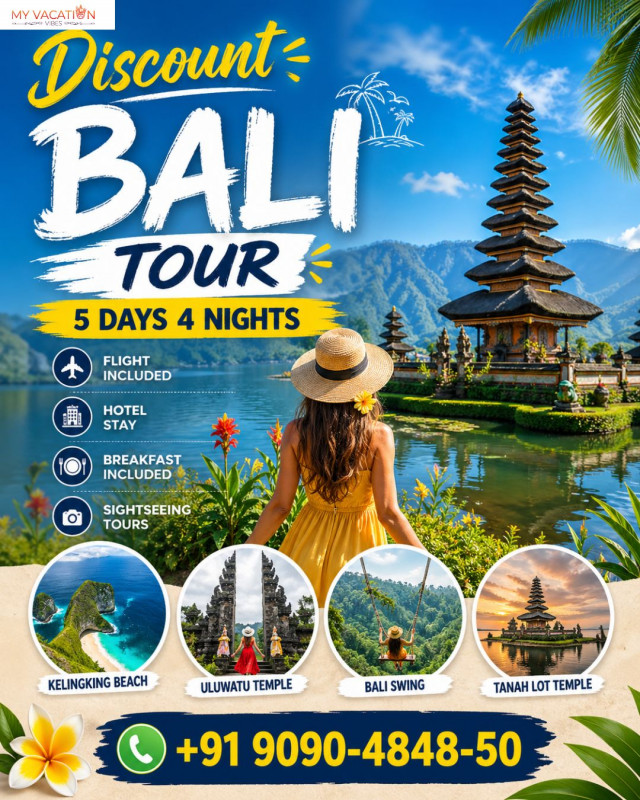 Discount Bali Tour 5 Days 4 Nights +91 9090-4848-50: 