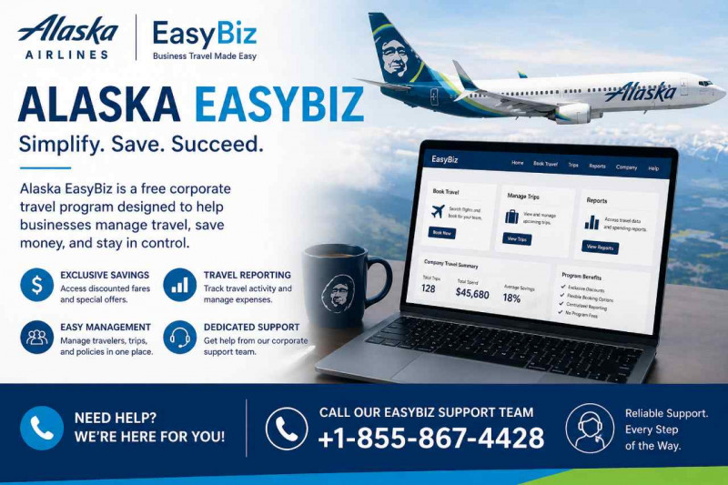 Alaska EasyBiz: Simplify Corporate Travel with Ease: 