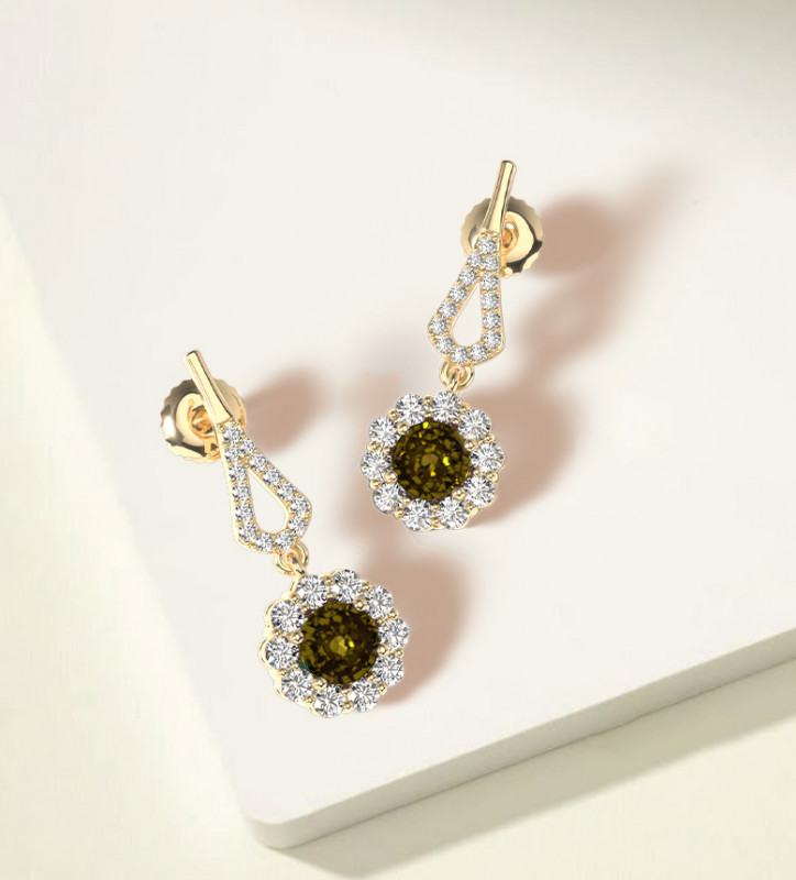 Best Natural Alexandrite Earrings Online Available at GemsNY: 