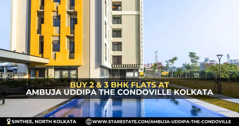 Ambuja Uddipa The Condoville 2 & 3 BHK Apartments Kolkata: 