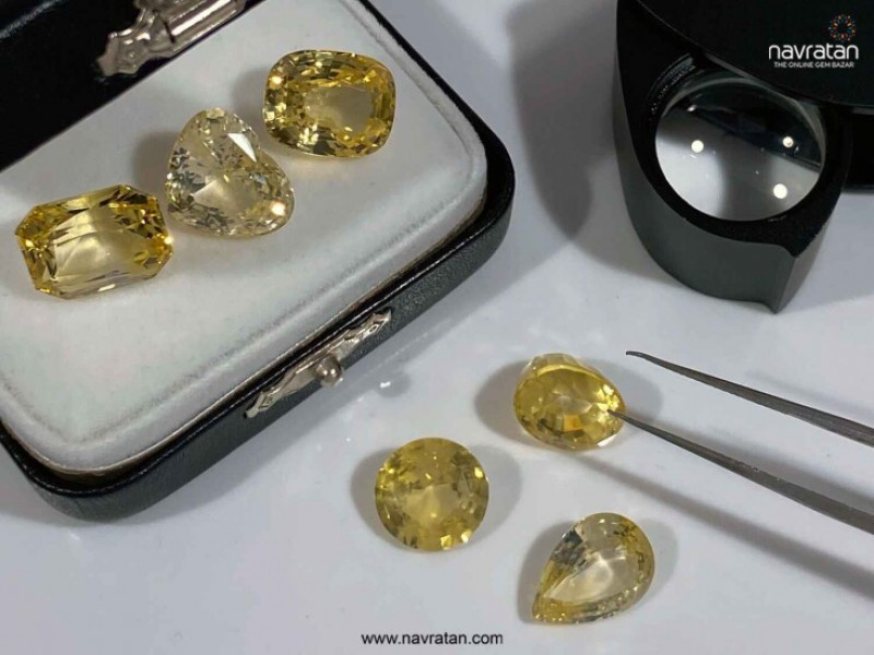 How to differentiate between synthetic & natural yellow sapphire?: 