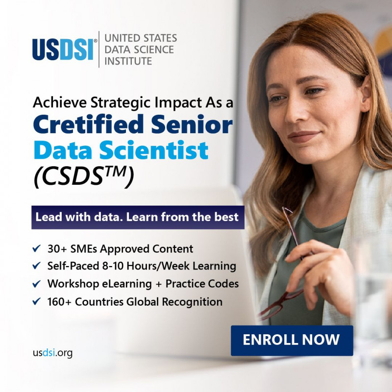 Certified Senior Data Scientist (CSDS™): 