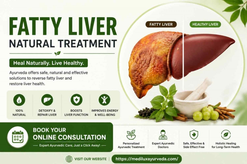 Fatty Liver Natural Treatment | Ayurvedic Liver Wellness – MediLux Ayurveda USA: 