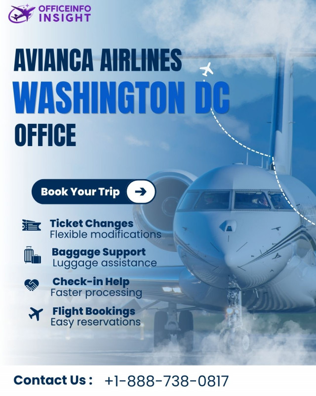 Avianca Airlines Washington DC Office | 1-888-738-0817