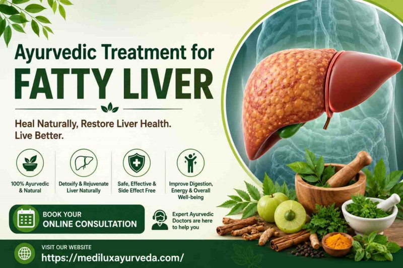 Ayurvedic Treatment for Fatty Liver | Natural Liver Wellness – MediLux Ayurveda USA: 