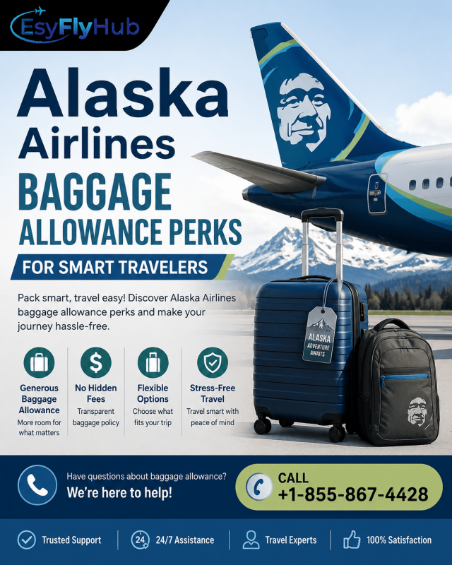Alaska Airlines Baggage Allowance Perks for Smart Travelers: 