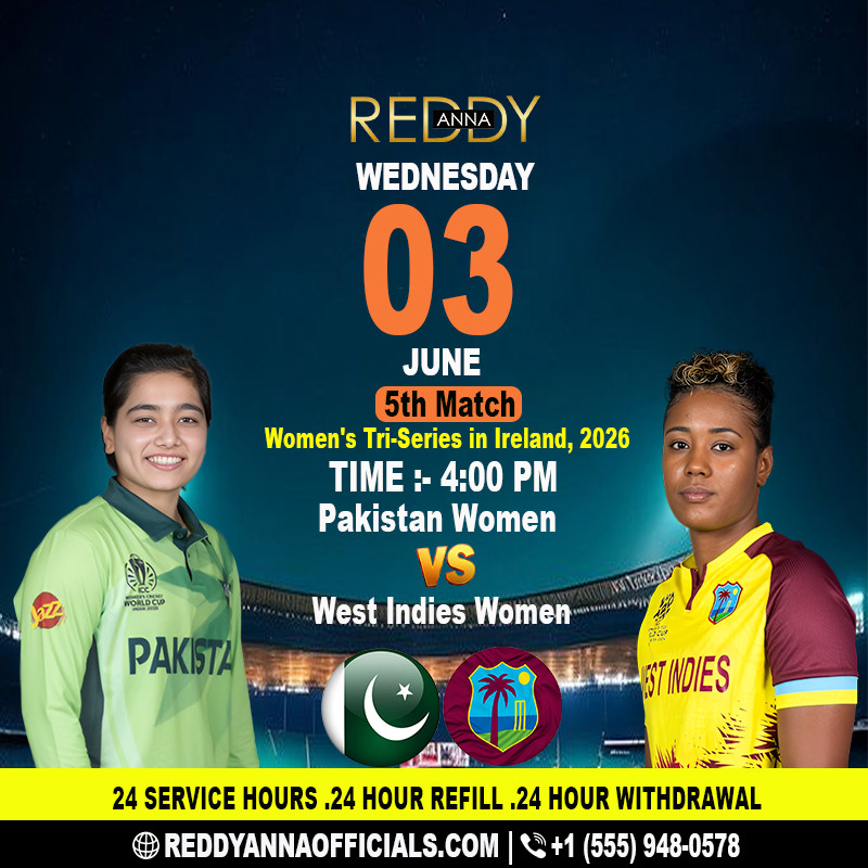Online Cricket ID for Pakistan Women vs West Indies Women Live Commentary: 