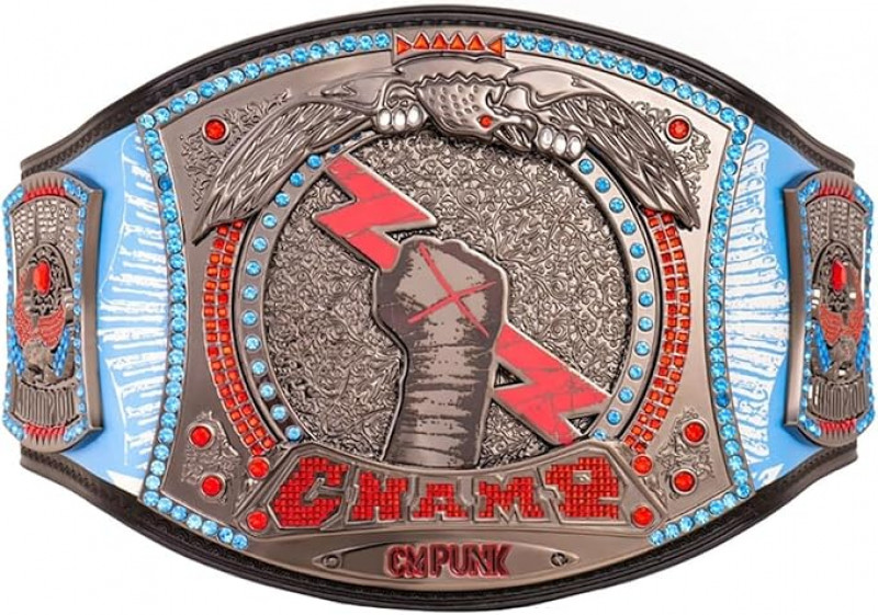 CM Punk 434 Days WWE Championship Replica Title Belt Signature Series