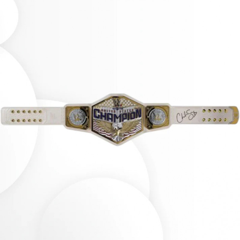 WWE Collectible: Chelsea Green Signed Women’s United States Replica Title