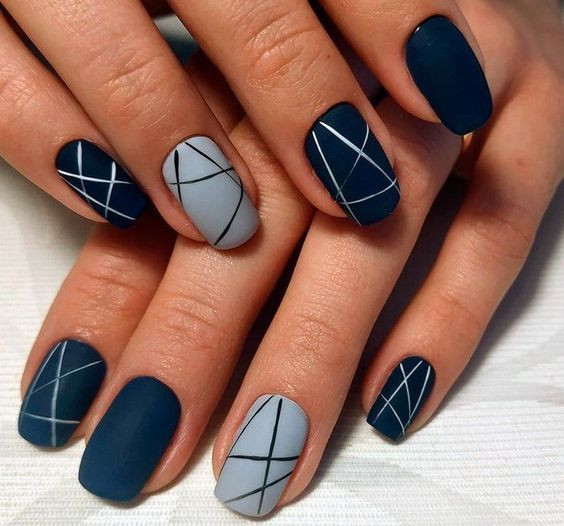 Toe Nail Designs With Lines Art Ideas: Nail art  