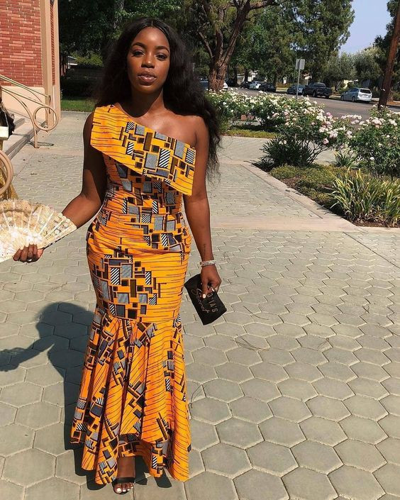 Outfit style stunning african wear african wax prints, one-piece garment: 