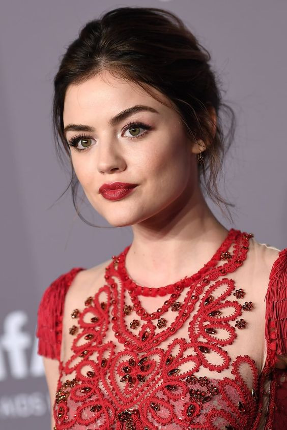 Lucy hale red dress pretty little liars, stunning red dress