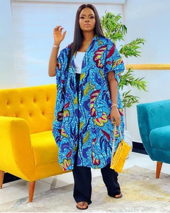 Outfit style ankara kimono styles, one-piece garment: 