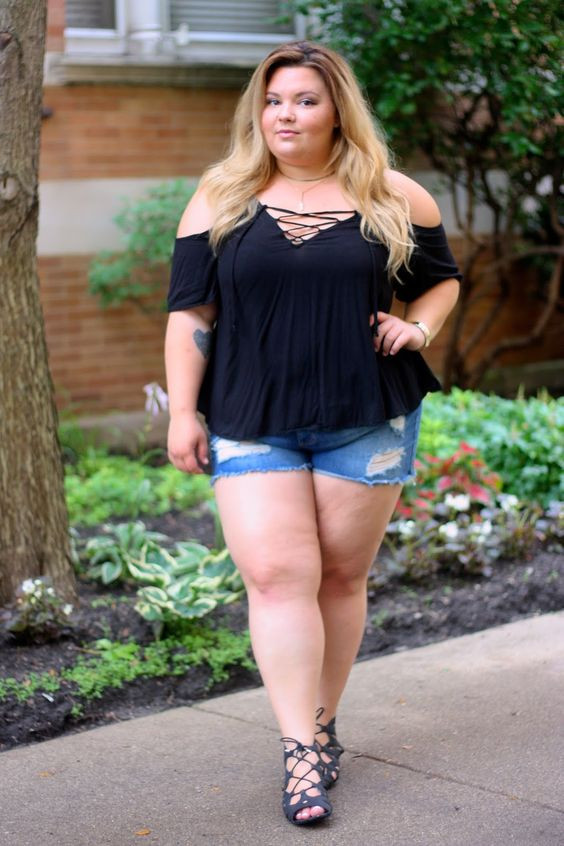 Natalie craig plus size, street fashion: 